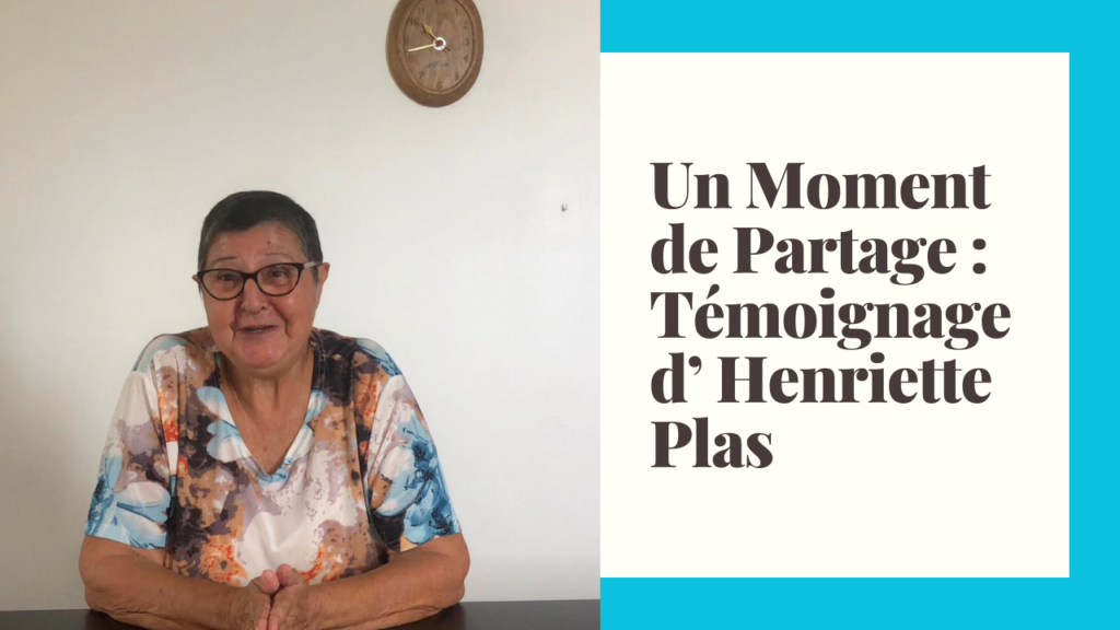 Lire la suite à propos de l’article Un Moment de Partage : Témoignage d’ Henriette Plas
